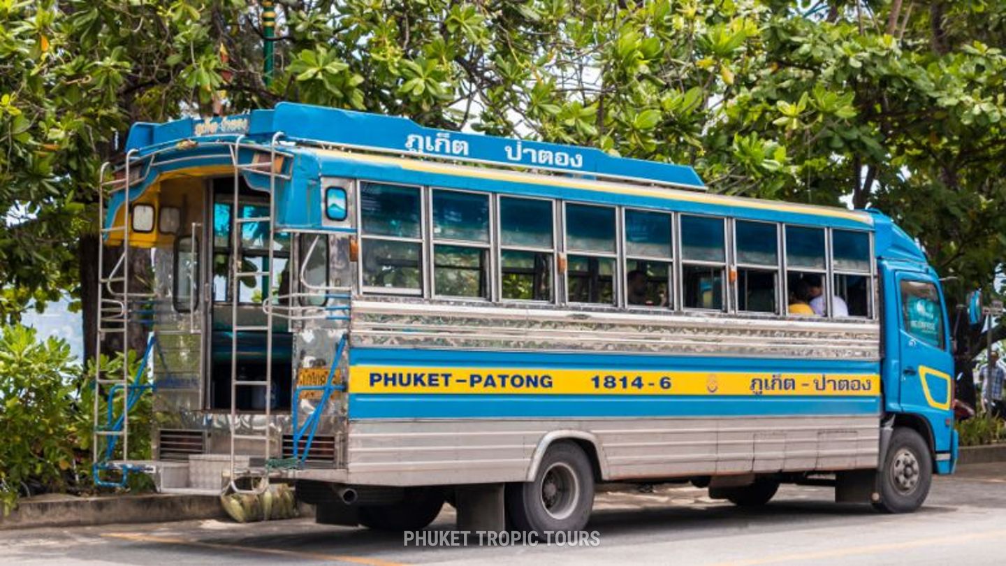 Синий автобус на Пхукете - Фото 5