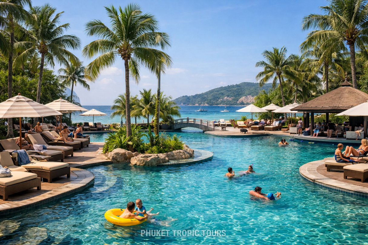Courtyard by Marriott Patong Beach Resort day pass и бассейны