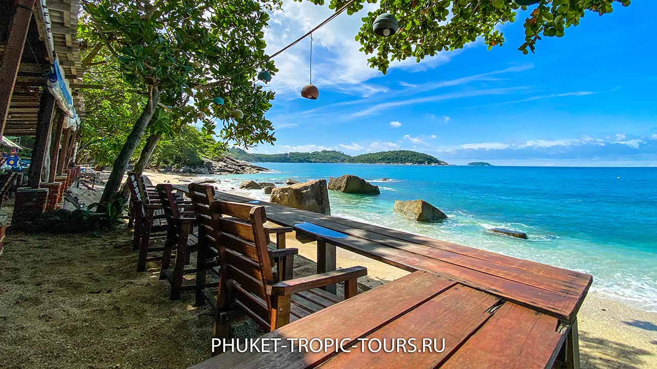Пляж Ао Сан на Пхукете - ресторан с видом на море фото 16