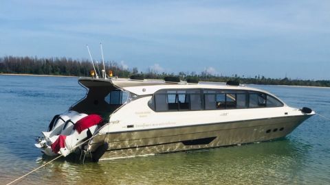Аренда 3х моторной лодки "Luxury" - фото 2