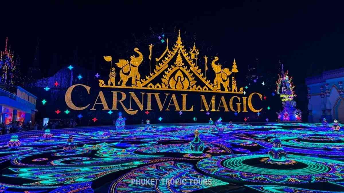 Шоу Carnival Magic на Пхукете Шоу Carnival Magic на Пхукете